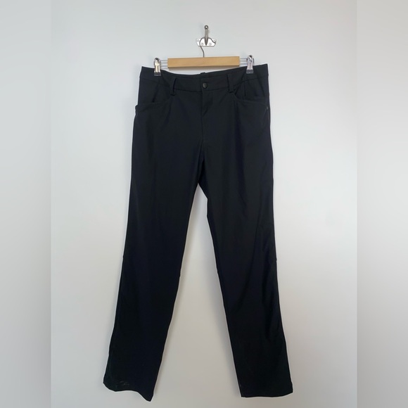 Lululemon Mens ABC Pant Classic Fit Size 36 Black Trousers 33”‎ inseam - Picture 2 of 16